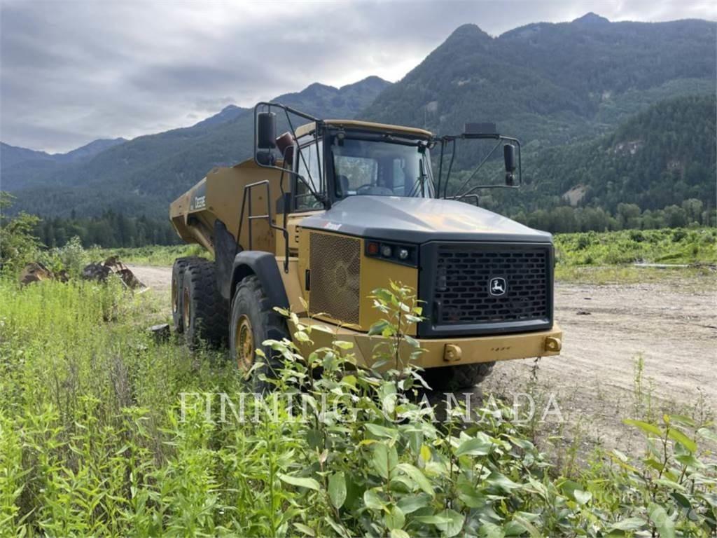 John Deere 410E Csuklósdömperek