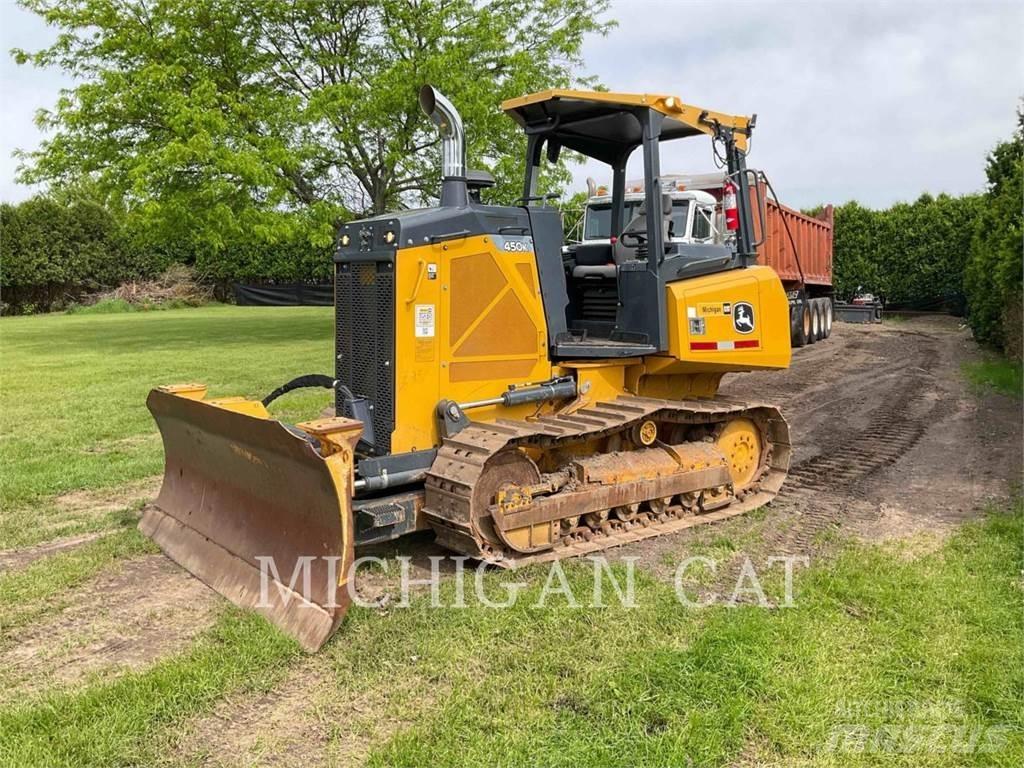 John Deere 450K lánctalpas dózerek