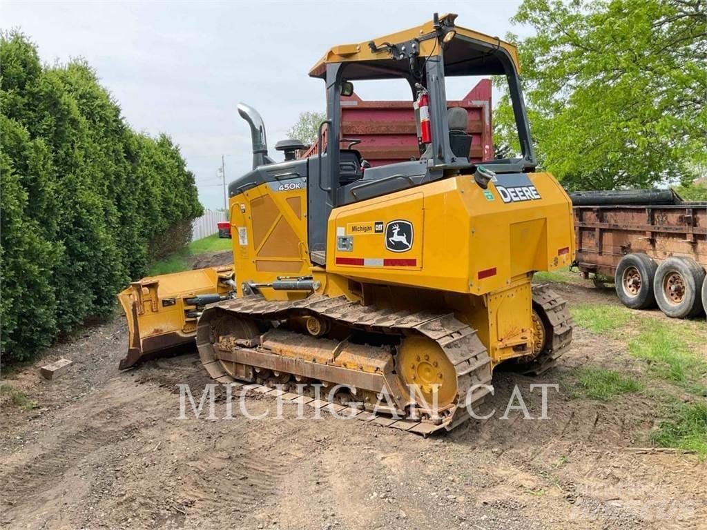 John Deere 450K lánctalpas dózerek