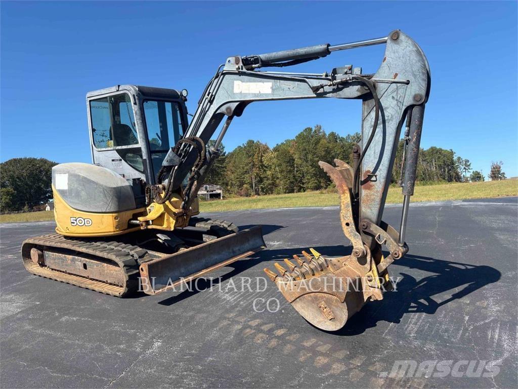 John Deere 50D Lánctalpas kotrók