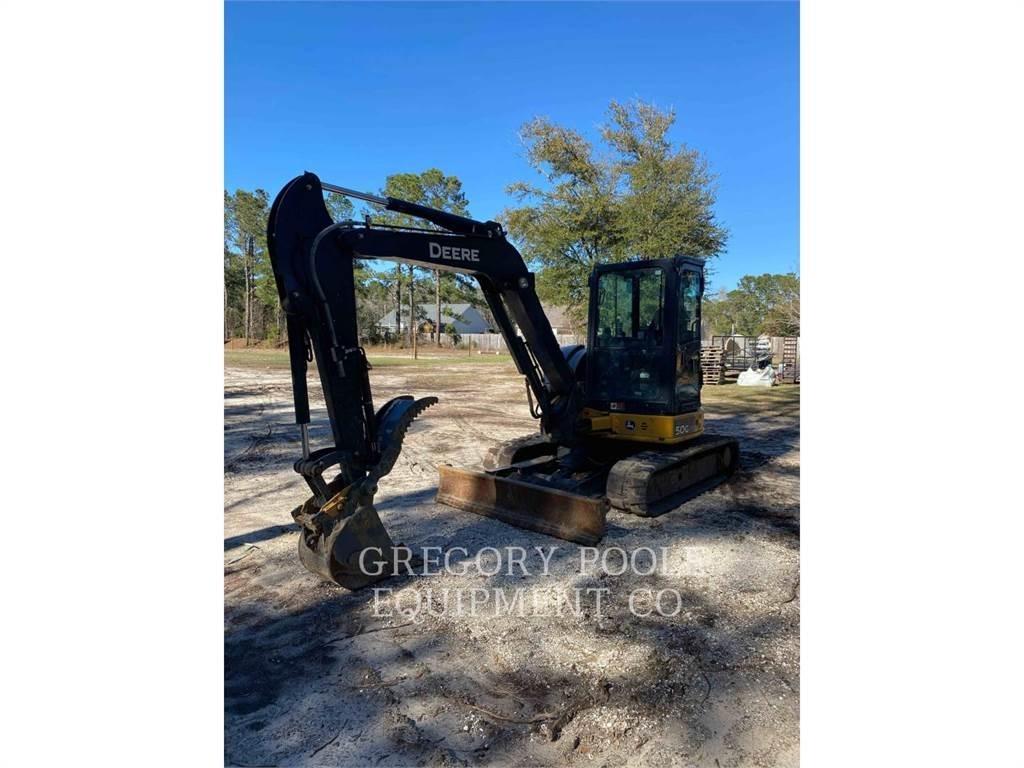 John Deere 50G Mini kotrók < 7t