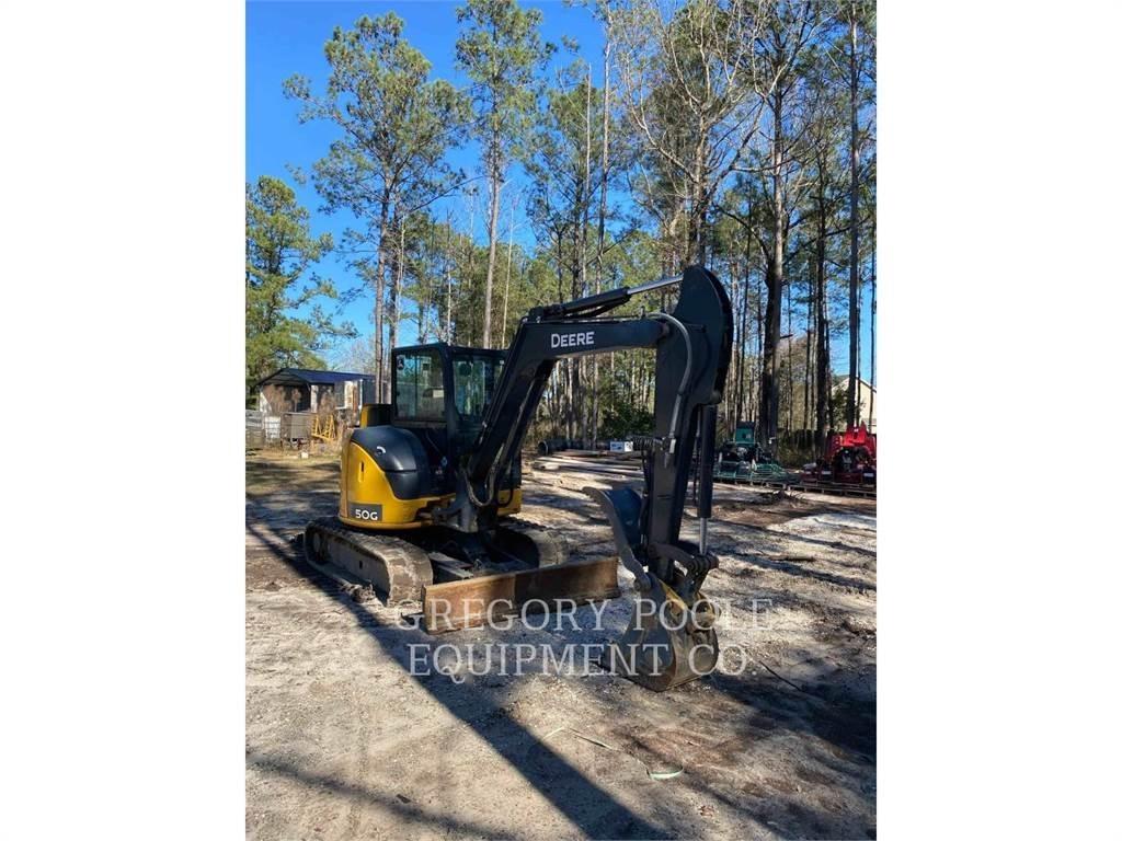John Deere 50G Mini kotrók < 7t
