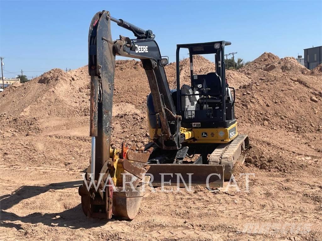 John Deere 50G Lánctalpas kotrók