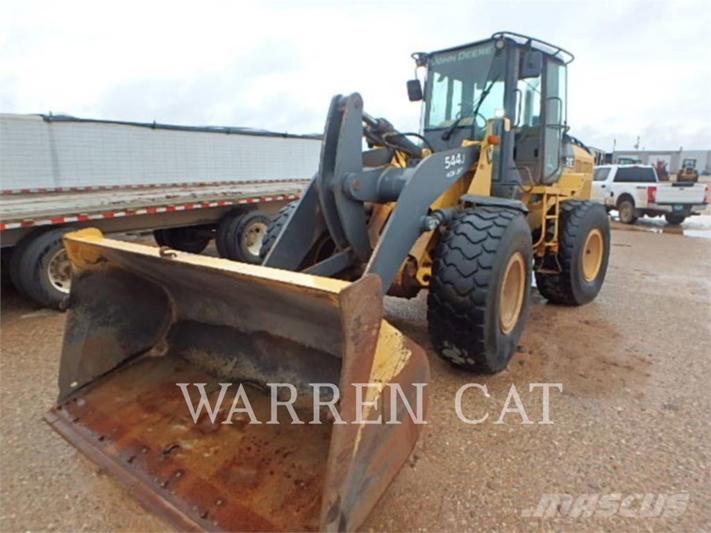 John Deere 544 Gumikerekes homlokrakodók