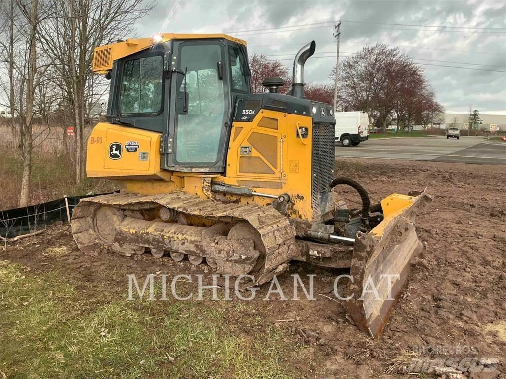 John Deere 550K LGP lánctalpas dózerek