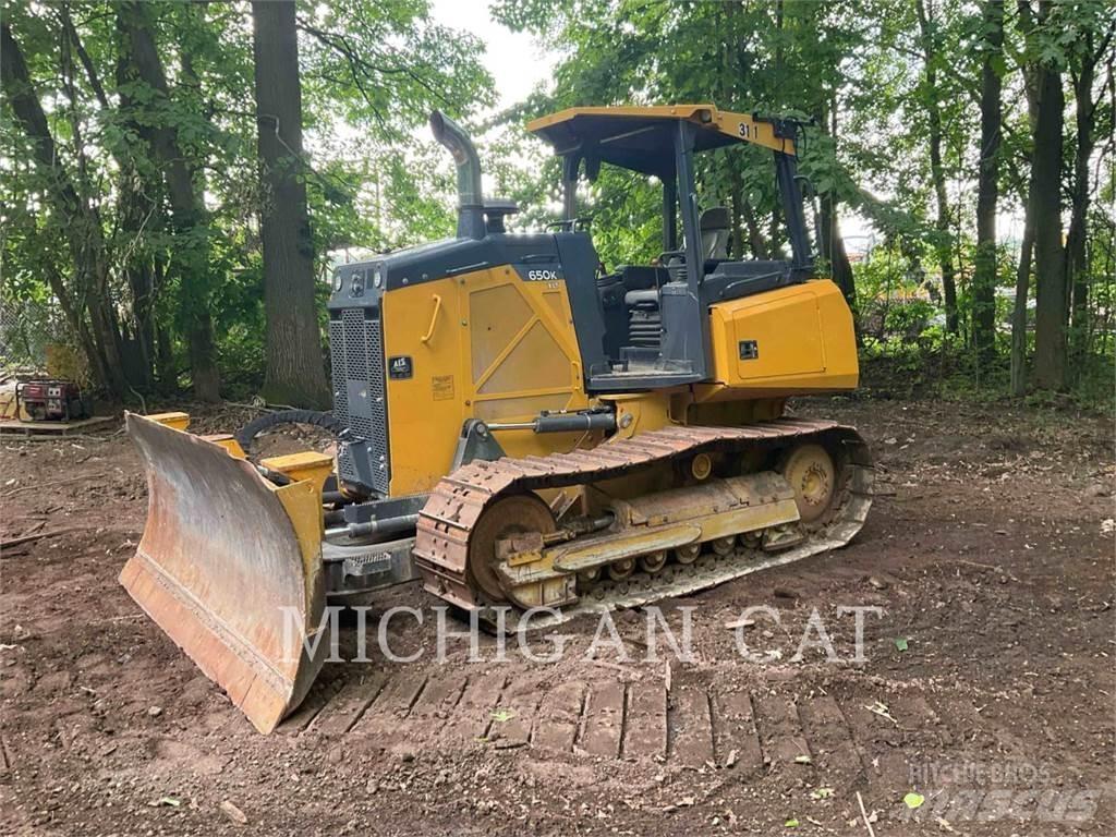 John Deere 650K lánctalpas dózerek