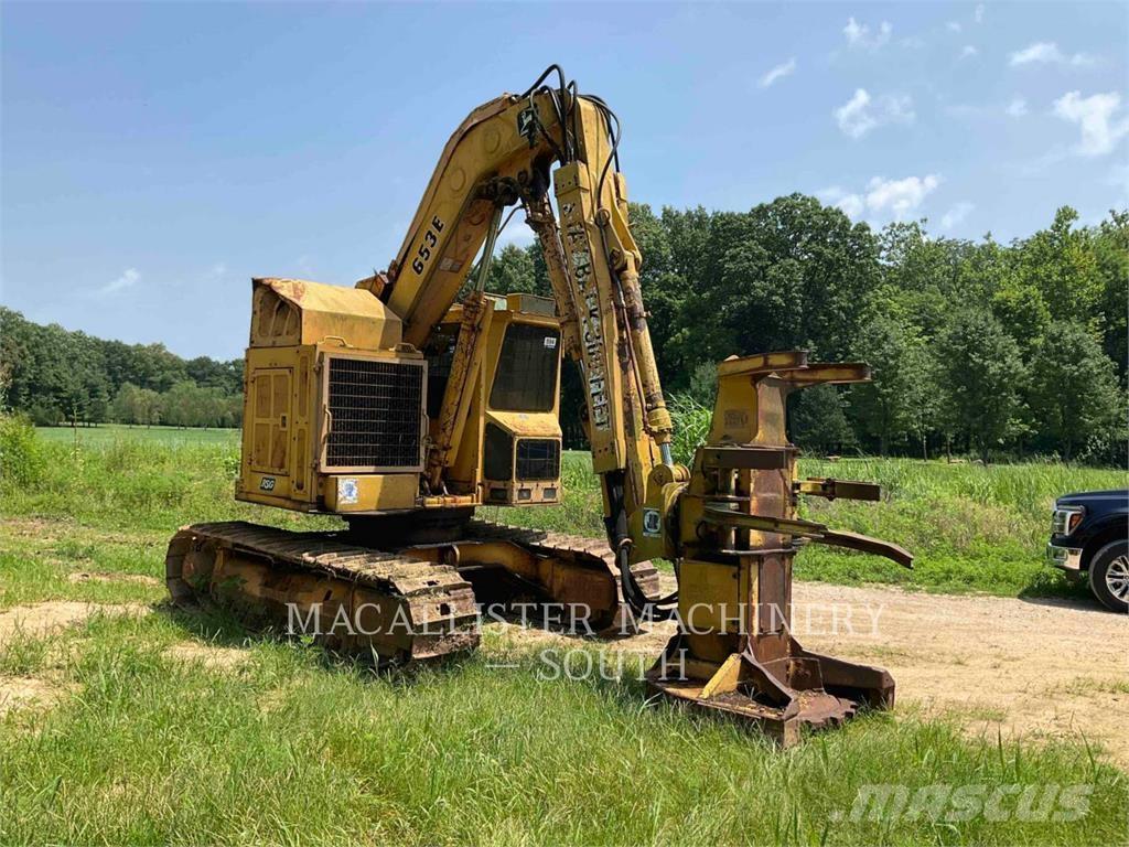 John Deere 653E Döntő-rakásolók