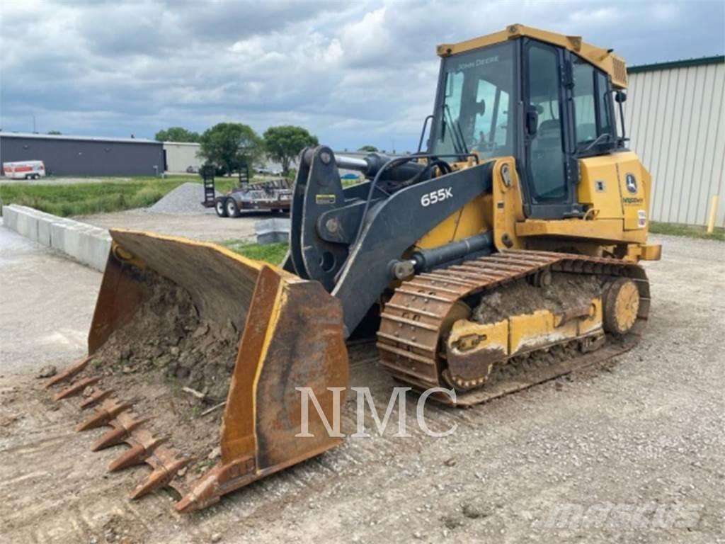 John Deere 655 Lánctalpas homlokrakodók