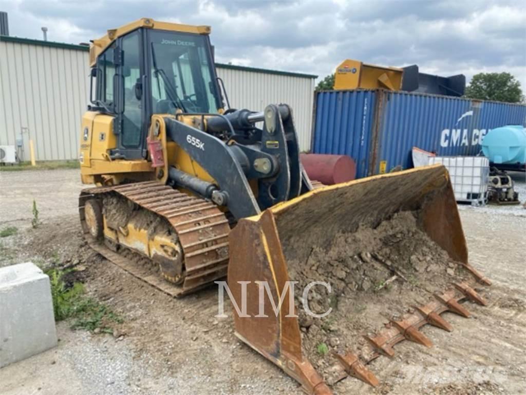 John Deere 655 Lánctalpas homlokrakodók