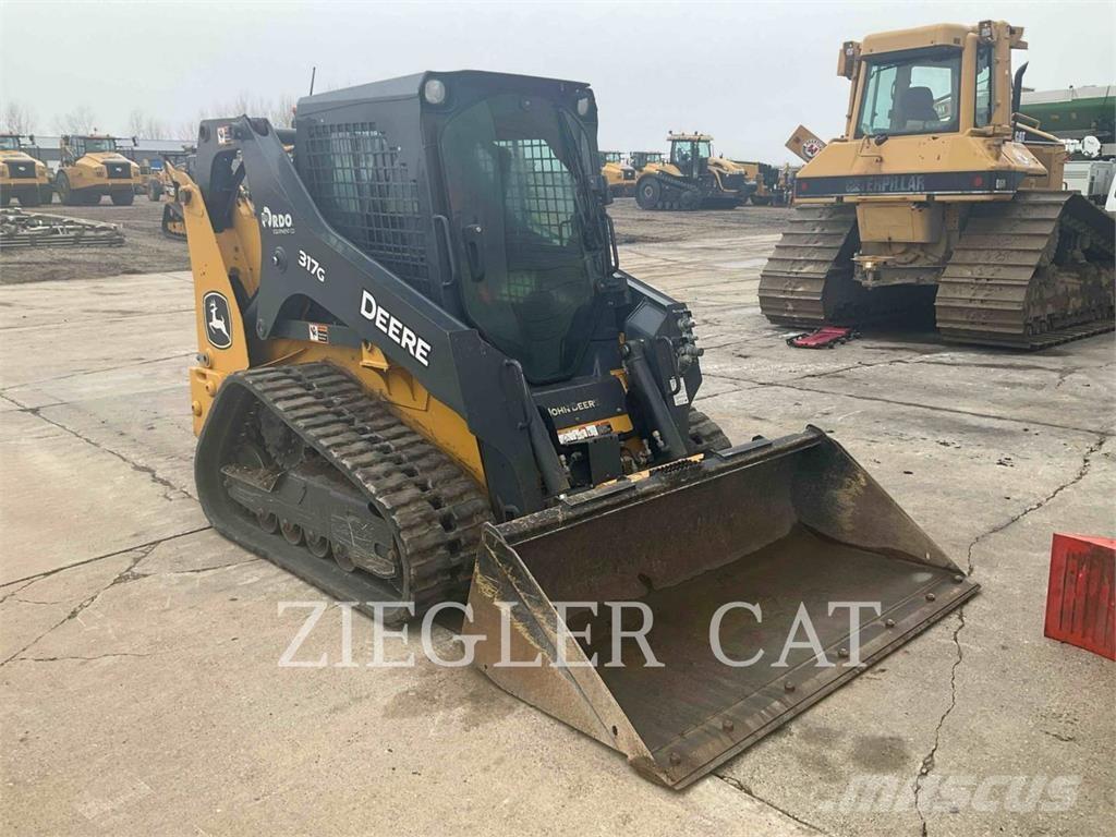 John Deere & CO. 317G Lánctalpas homlokrakodók