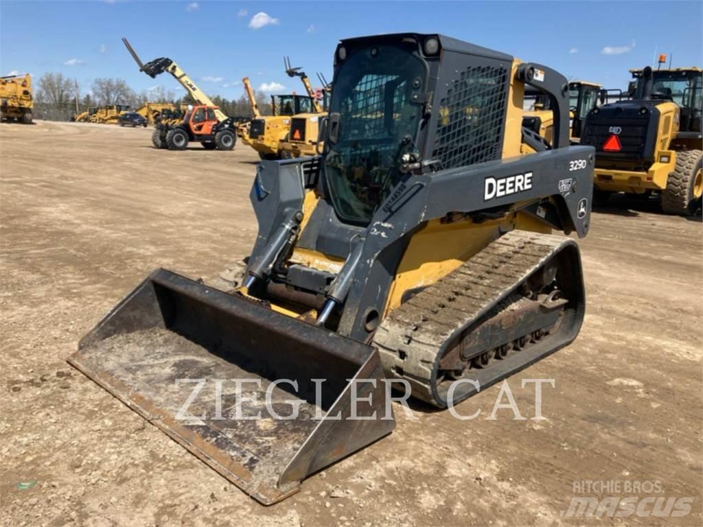 John Deere & CO. 329 D Lánctalpas homlokrakodók