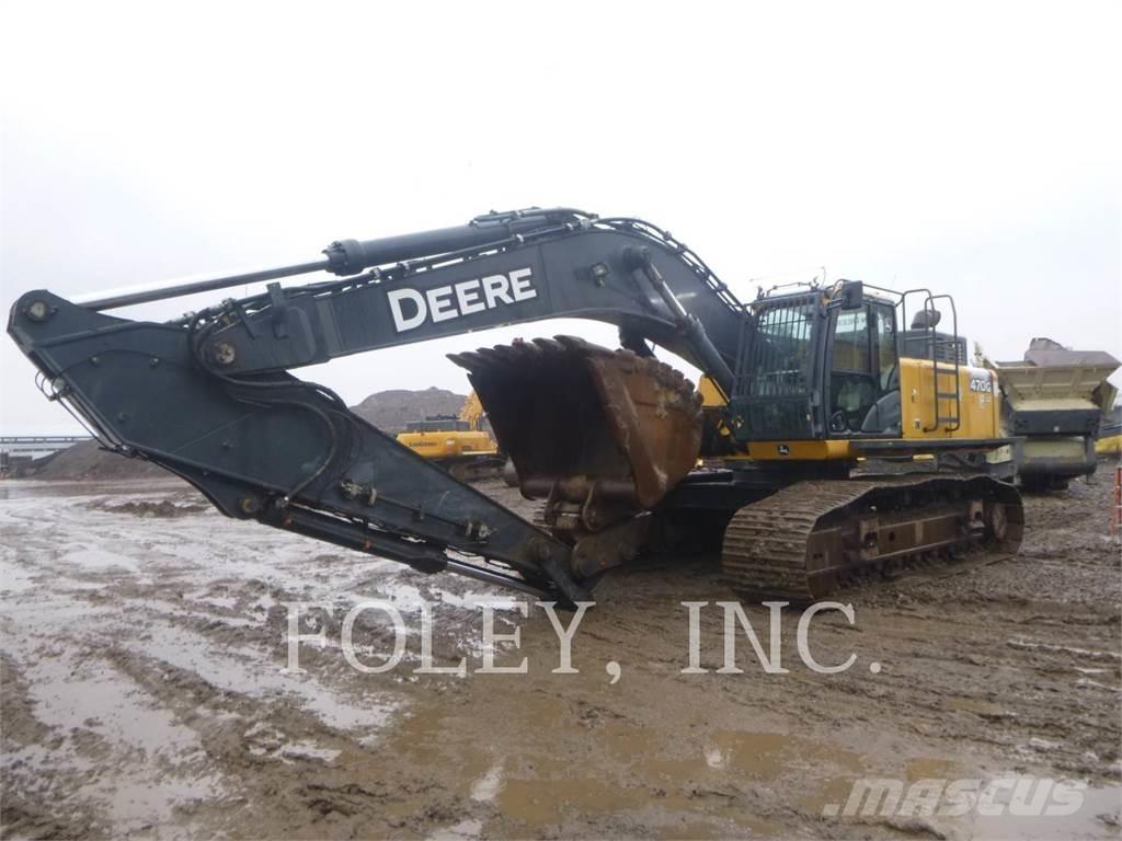John Deere & CO. 470G Lánctalpas kotrók