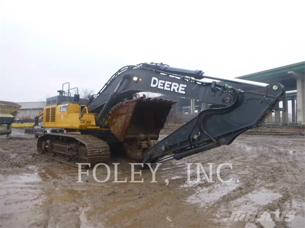 John Deere & CO. 470G Lánctalpas kotrók