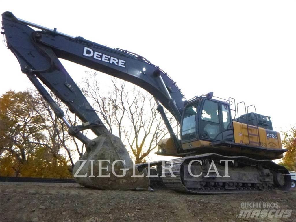 John Deere & CO. 470G Lánctalpas kotrók