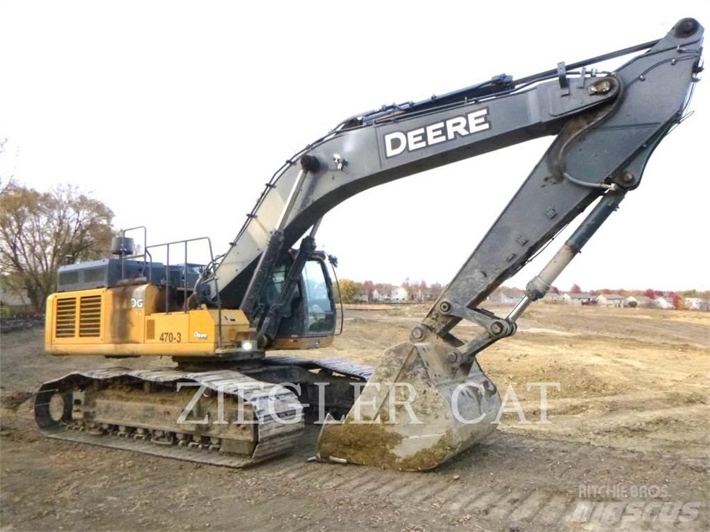 John Deere & CO. 470G Lánctalpas kotrók