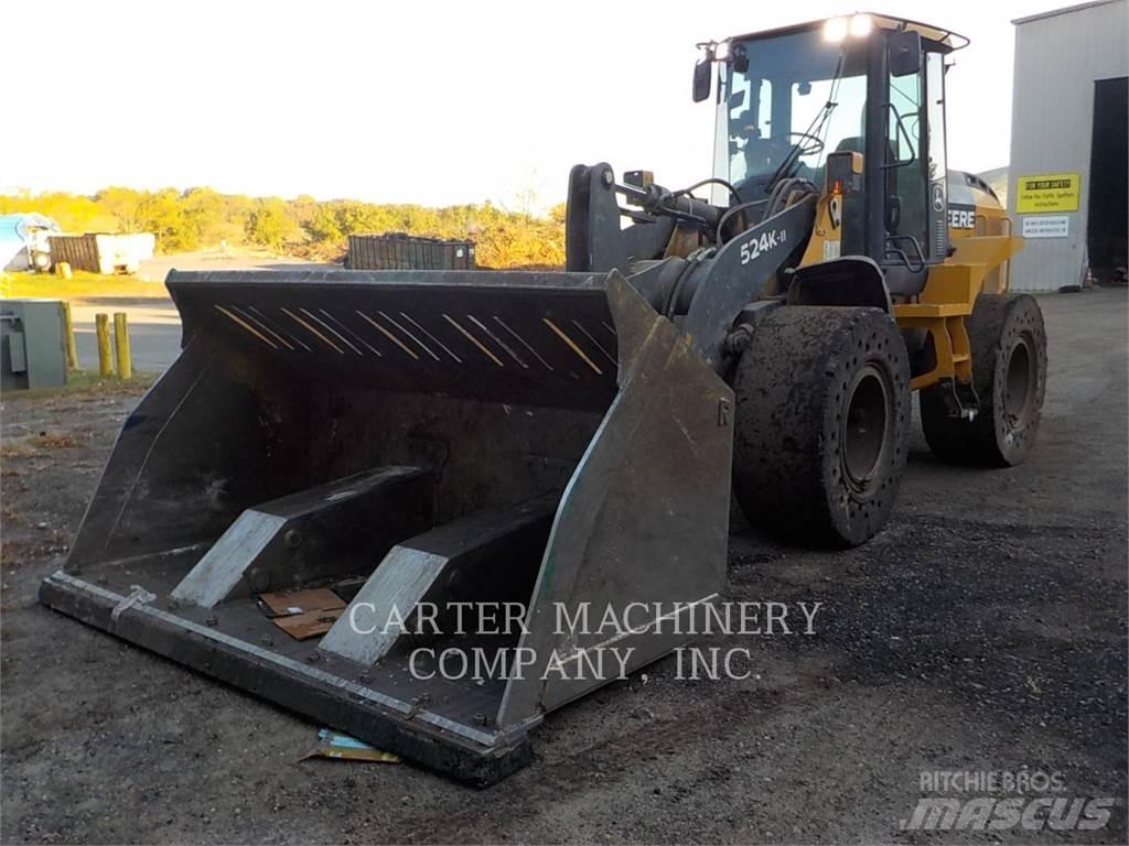 John Deere & CO. 524 K II Gumikerekes homlokrakodók