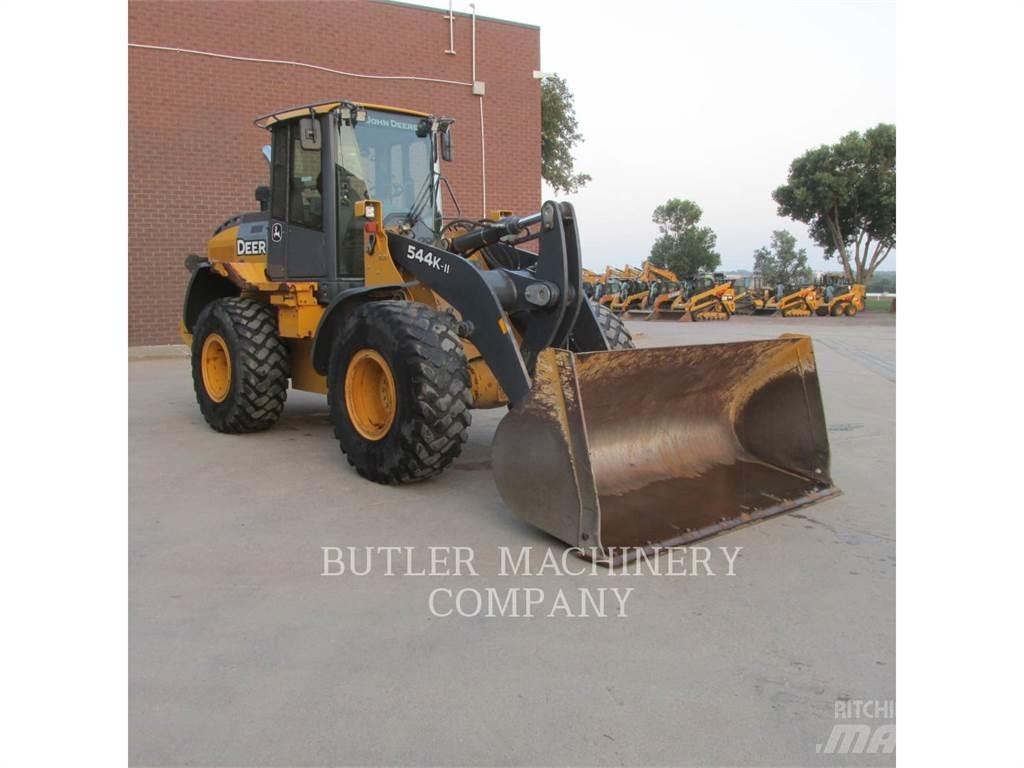 John Deere & CO. 544K Gumikerekes homlokrakodók