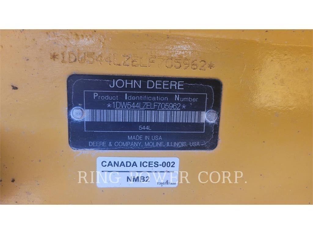 John Deere & CO. 544L Gumikerekes homlokrakodók