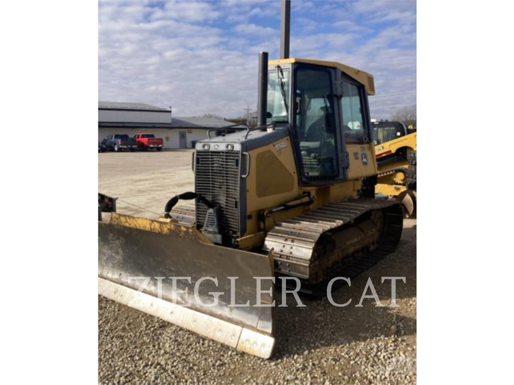 John Deere & CO. 550J lánctalpas dózerek