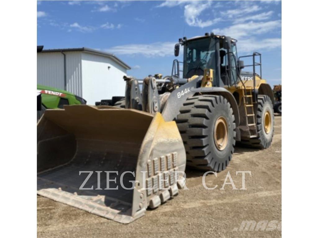 John Deere & CO. 844K Gumikerekes homlokrakodók