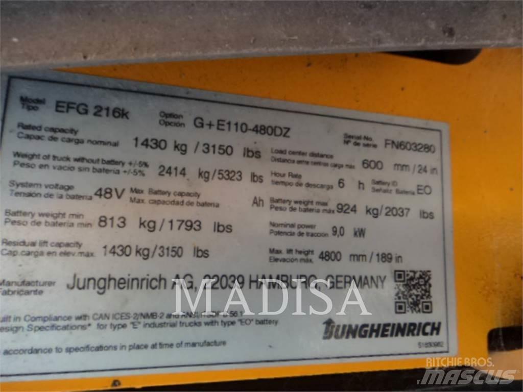 Jungheinrich EFG216K Targoncák-Egyéb