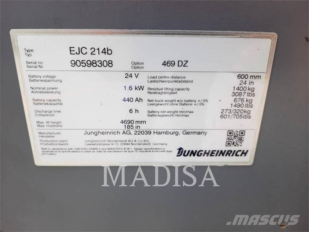 Jungheinrich EJC B14 Elektromos targoncák
