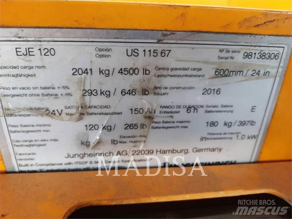 Jungheinrich EJE 120 Elektromos targoncák