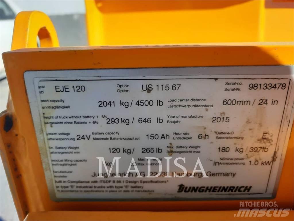 Jungheinrich EJE120 Elektromos targoncák