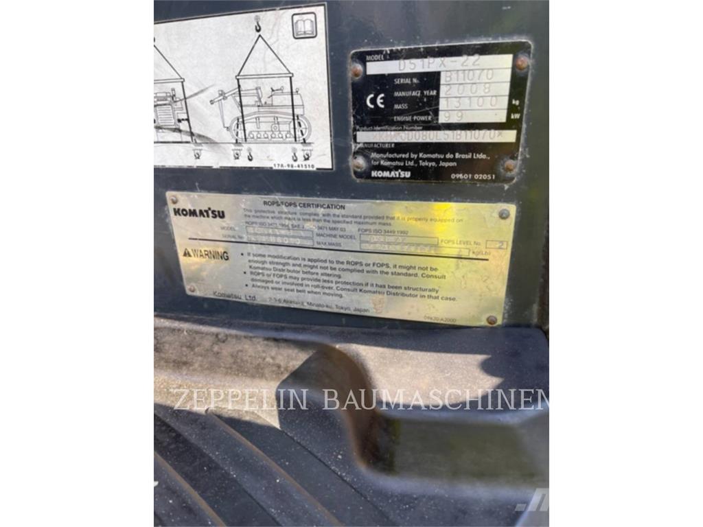 Komatsu D51PX-22 lánctalpas dózerek