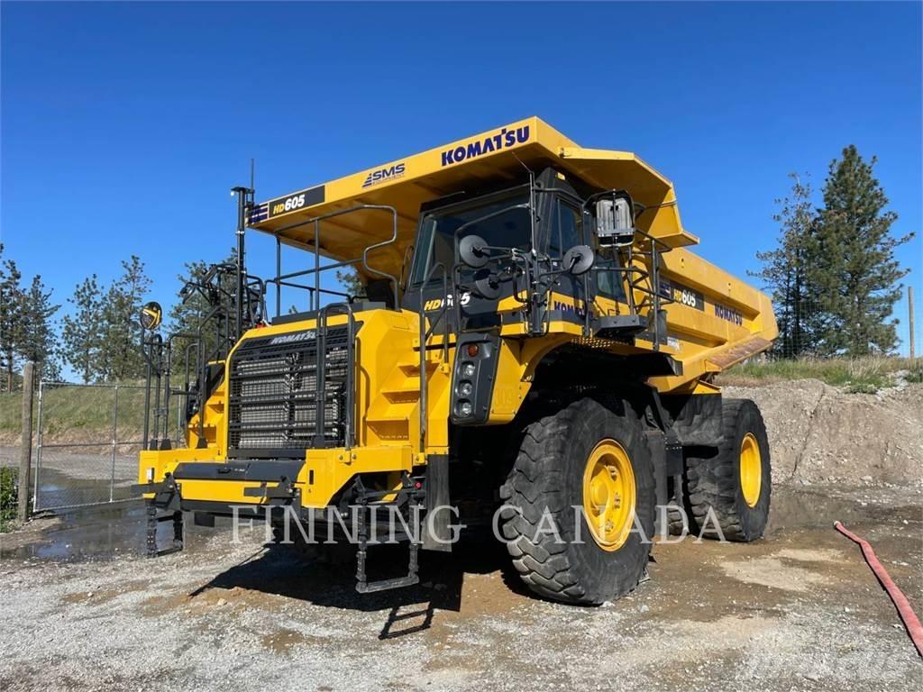 Komatsu HD605-8 Csuklósdömperek