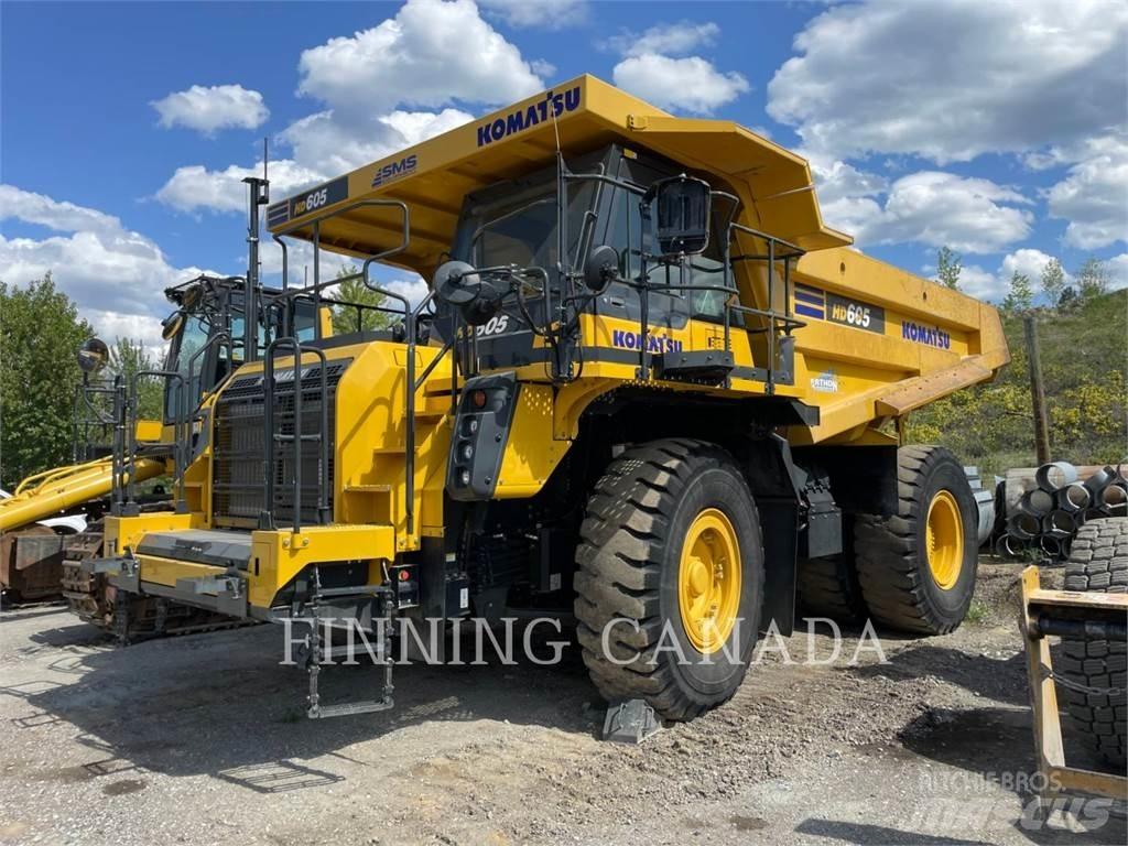 Komatsu HD605-8 Csuklósdömperek
