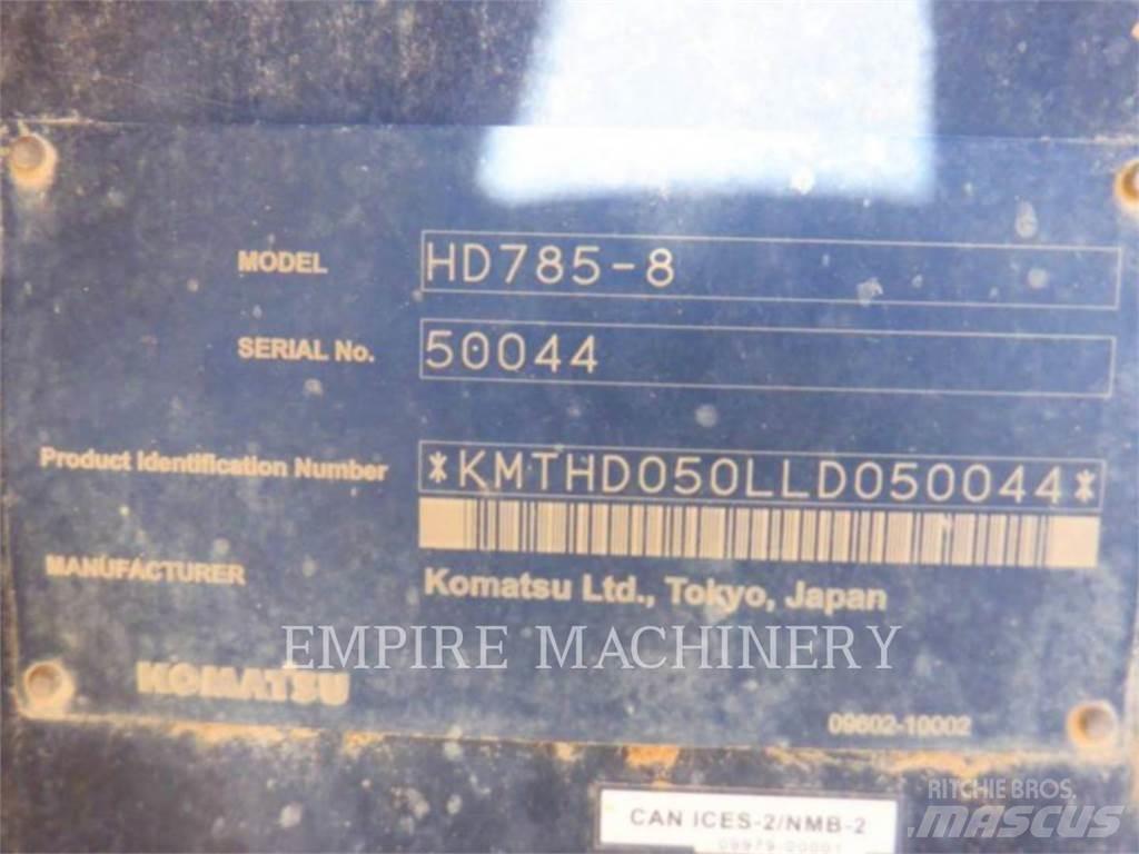 Komatsu HD785-8 Csuklósdömperek