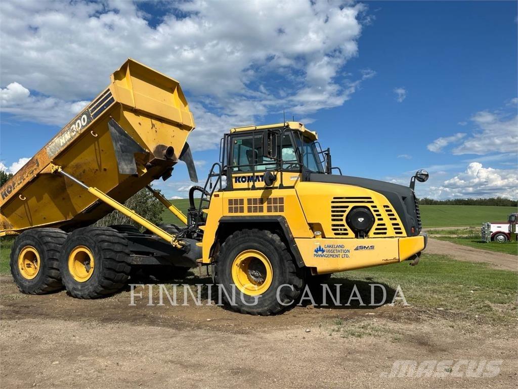 Komatsu HM300-3 Csuklósdömperek