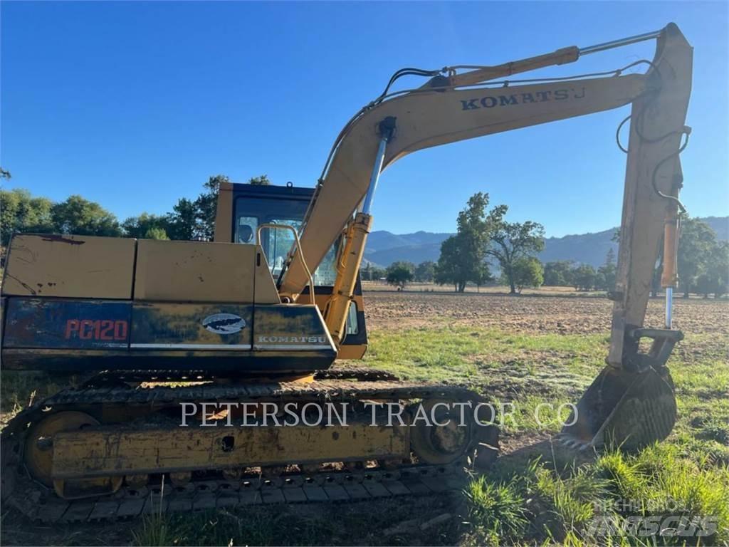 Komatsu PC120 Lánctalpas kotrók