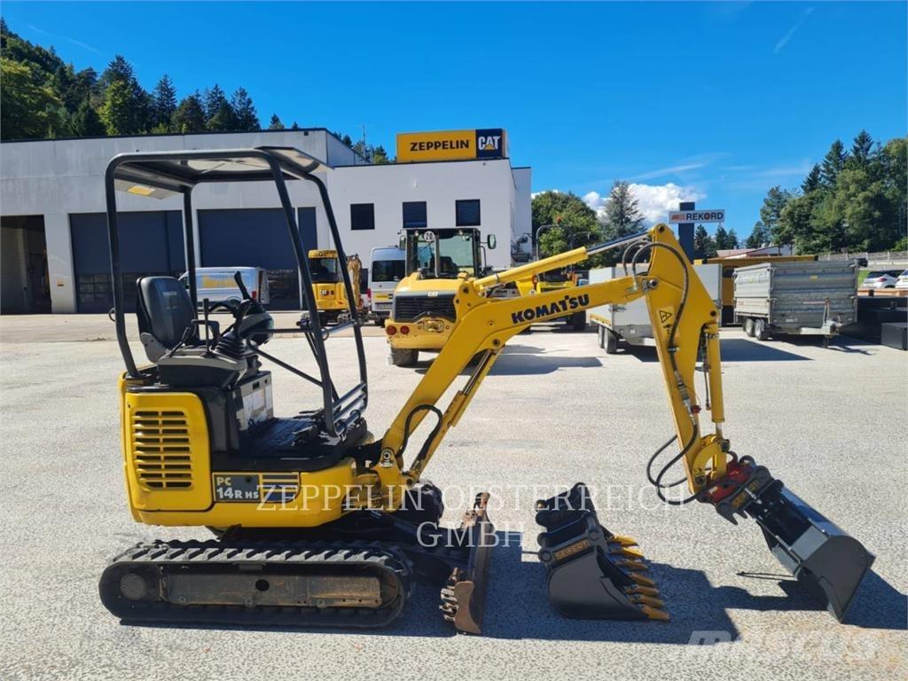 Komatsu PC14R HS Lánctalpas kotrók