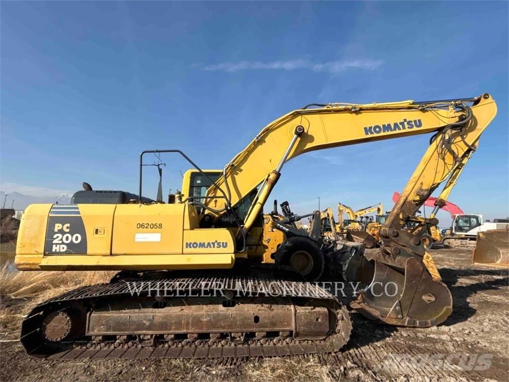 Komatsu PC200-8 Lánctalpas kotrók
