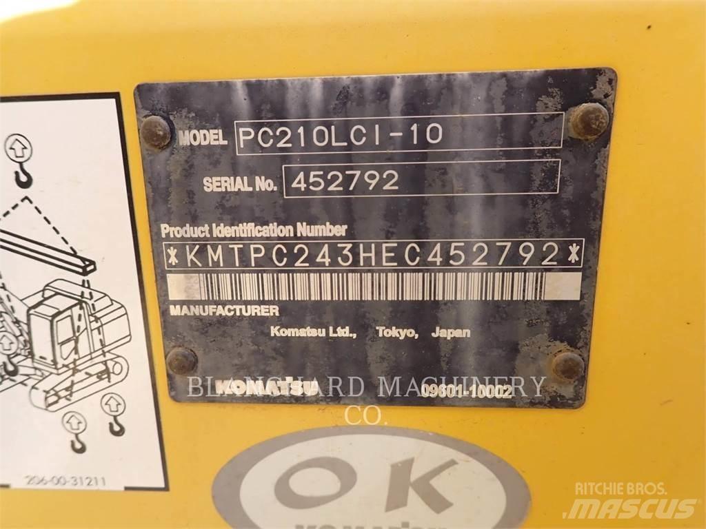 Komatsu PC210LCI-10 Lánctalpas kotrók