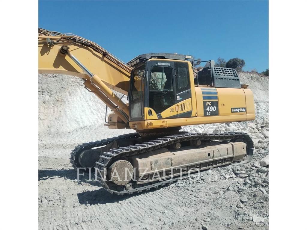 Komatsu PC490 Lánctalpas kotrók
