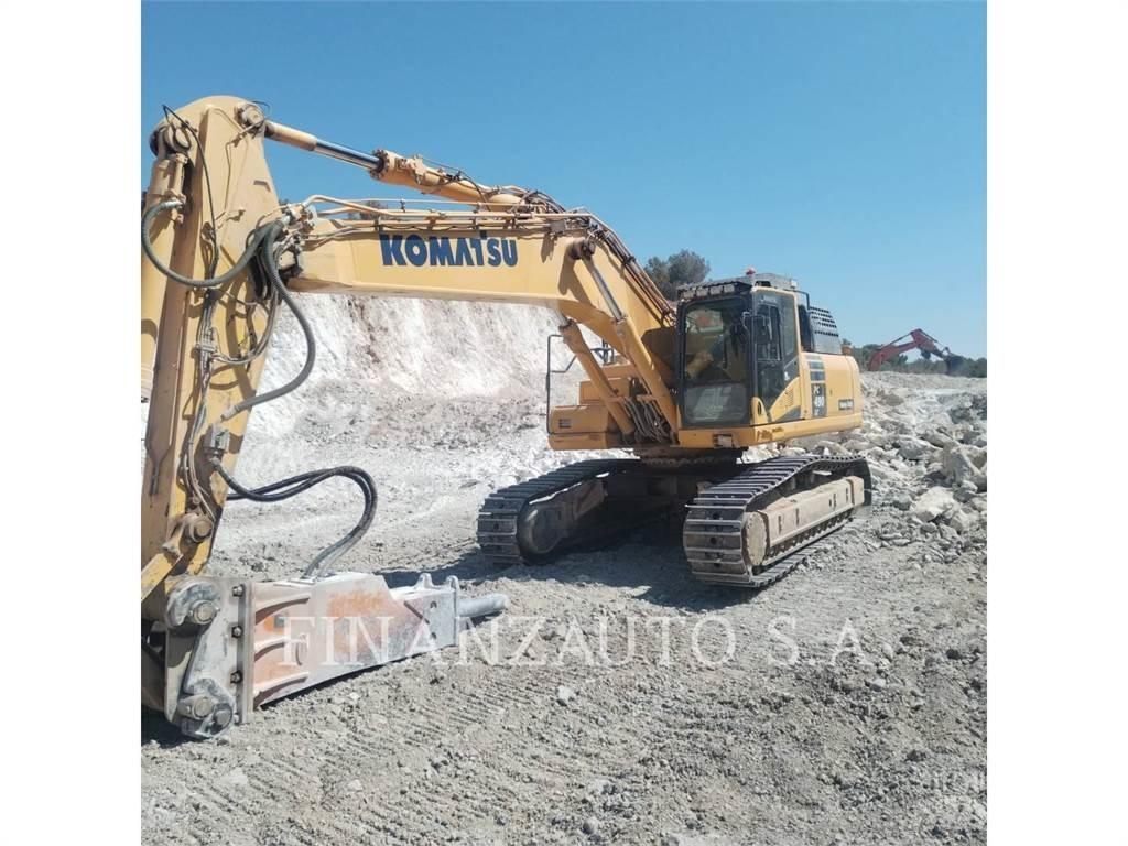 Komatsu PC490 Lánctalpas kotrók
