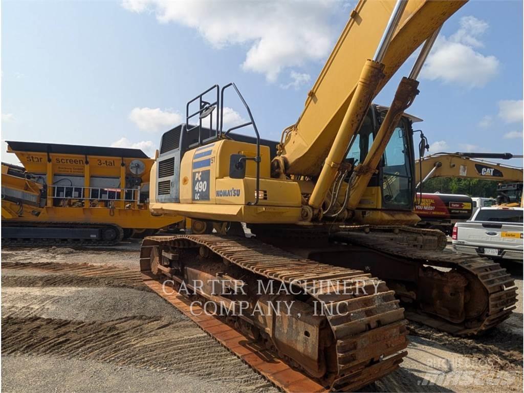 Komatsu PC490 Lánctalpas kotrók