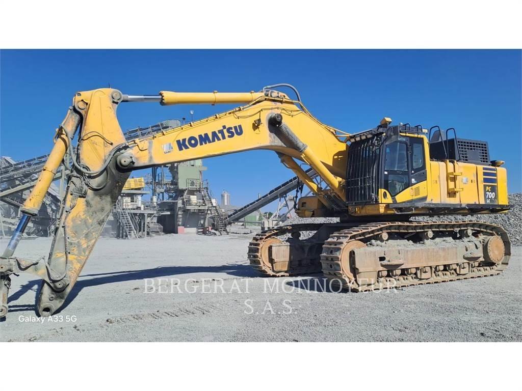 Komatsu PC700LC Lánctalpas kotrók