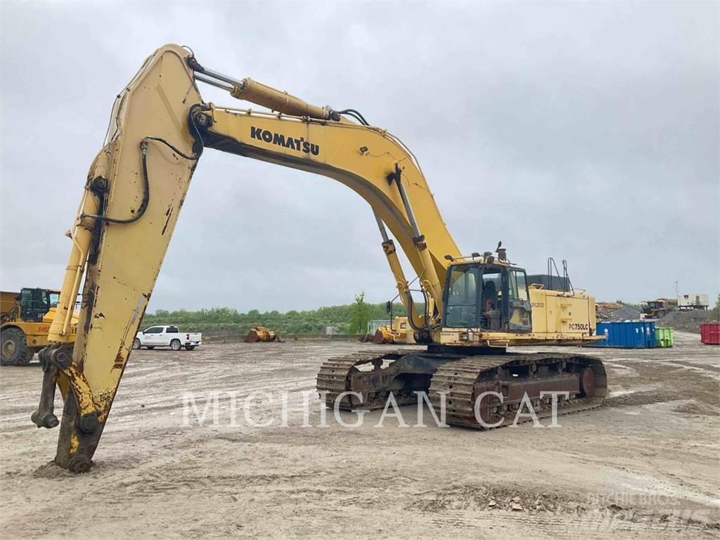Komatsu PC750LC-6K Lánctalpas kotrók