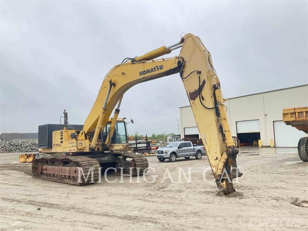 Komatsu PC750LC-6K Lánctalpas kotrók