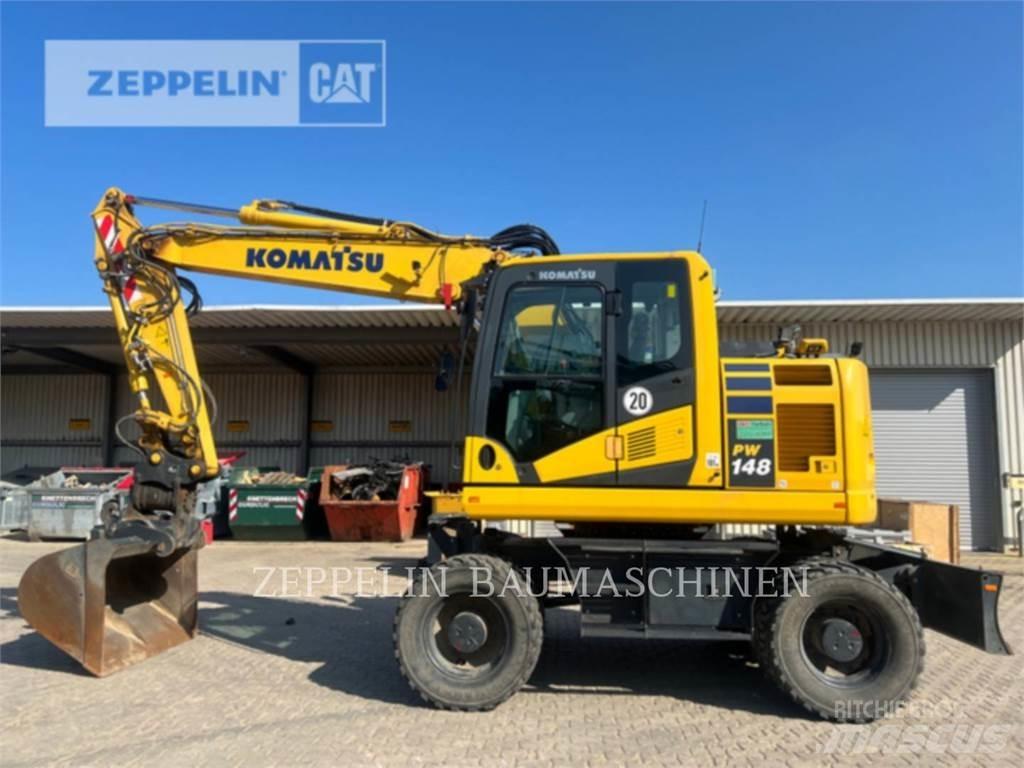 Komatsu PW148-11 Gumikerekes kotrók