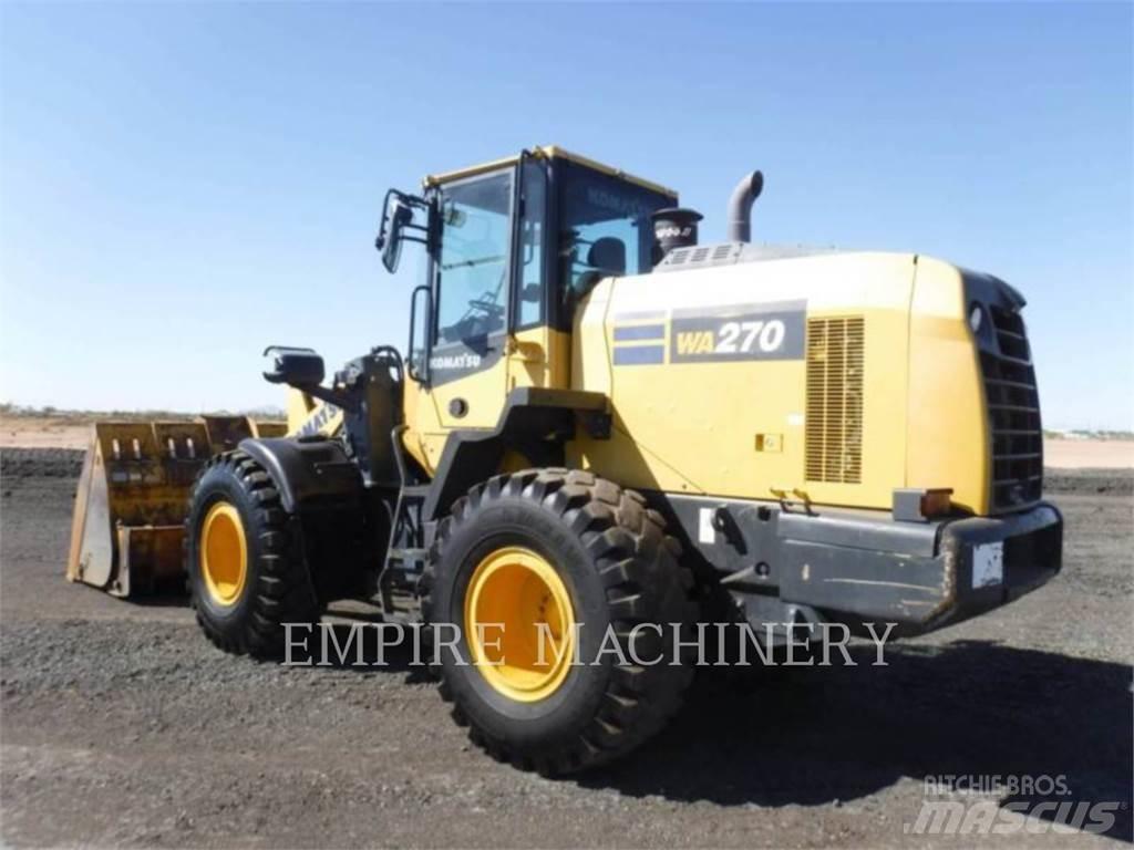 Komatsu WA270-8 Gumikerekes homlokrakodók