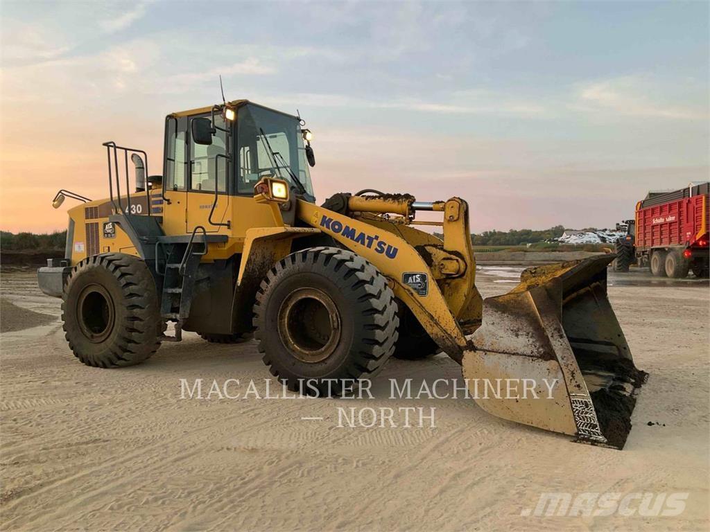 Komatsu WA430-6 Gumikerekes homlokrakodók