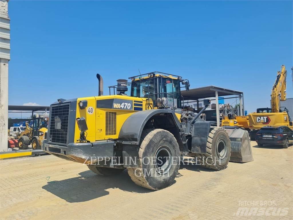 Komatsu WA470-7 Gumikerekes homlokrakodók
