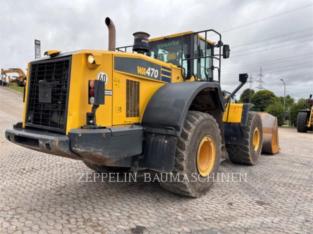 Komatsu WA470-7 Gumikerekes homlokrakodók