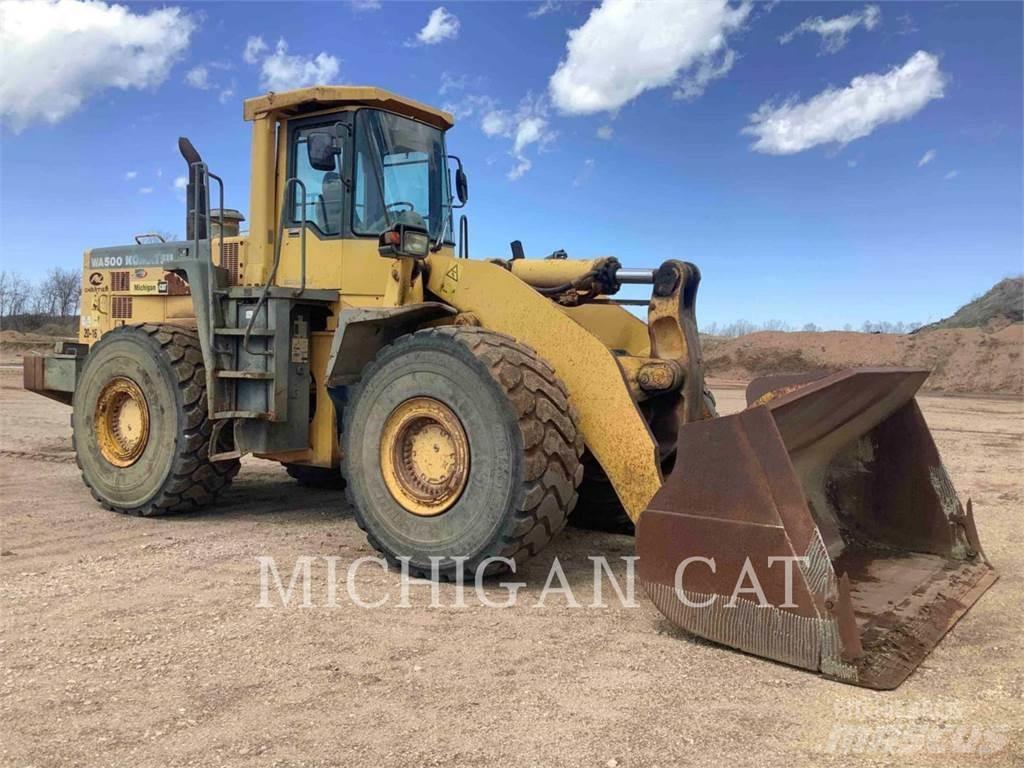 Komatsu WA500-3L Gumikerekes homlokrakodók