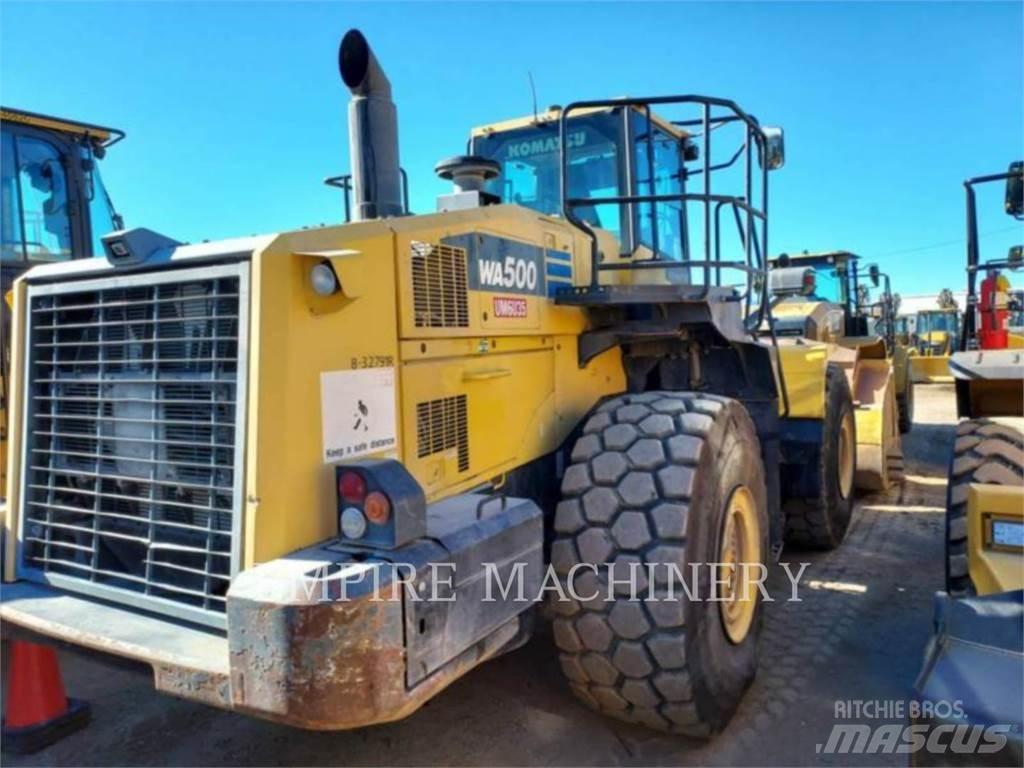 Komatsu WA500-7 Gumikerekes homlokrakodók